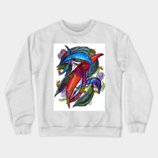 Designer Flower No5. Crewneck Sweatshirt